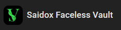 Saidox Faceless Vault